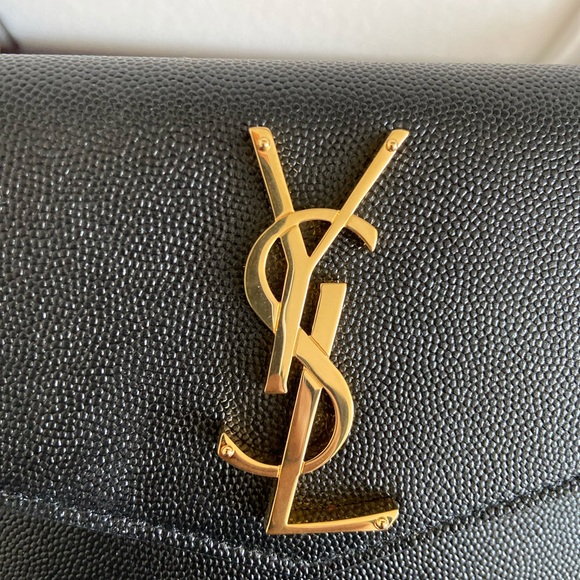 Saint Laurent uptown leather envelope pouch - Picture 2 of 12